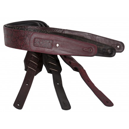 DIE HARD DHSTRAP600GR Perfect Series skórzany pas gitarowy